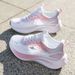 Plus-size Women's Sneakers 2026 Spring New Model, Mesh Breathable Soft-soled Running, Versatile Thick-soled Casual_vogvips.com