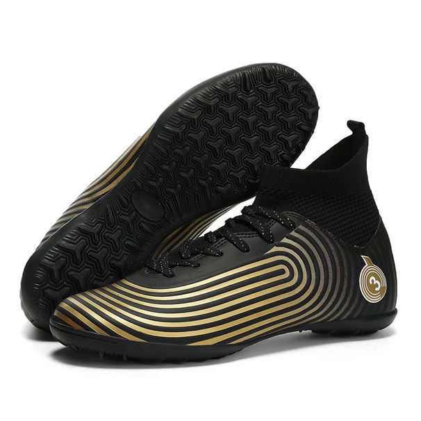 Straight Hair AG Lg TF Broken Nail Football High Top Breathable Fashiable Lawn Training Shoes Professial_vogvips.com