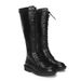 Top Layer Cowhide Autumn Internet Celebrity Stylish Over-the-Knee Long Women's Riding Returnable High Tube Martin Boots_vogvips.com