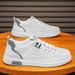 Four seasons casual men's shoes with all fashion shoes casual sports board shoes small white shoes_vogvips.com
