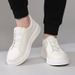 2026 Spring New Genuine Leather Men's Slip-On Casual Sneakers Versatile White Shoes 3381_vogvips.com