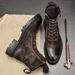 European Warm Series Genuine Leather Martin Winter Fleece-Lined British Style High-Top Work Thick-Soled Military Mid-Cut Motorcycle Boots For_vogvips.com