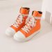 Women's High Top Fashion Cowboy Boots Large Size Side Zipper European American Style Spring Autumn Red Black Over-the-Ankle_vogvips.com