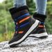 Women's Outdoor Sports Snow Boots With Plush Insulation In Winter, Children's Cotton Shoes In The Middle Tube, Snow Boots_vogvips.com