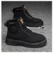 European Warm Series Martin 2025 New High-top British Style Work Thick Sole Non-slip Wear-resistant Yellow Boots Men's Shoes_vogvips.com