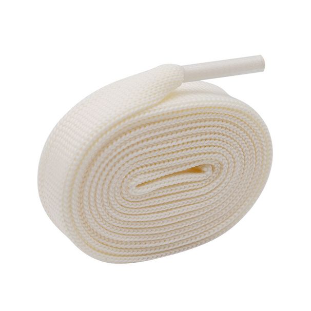 LACES 15mm Wide Flat Solid Color Knitted Belt Shoes Board Shoes Small White Shoes Casual Shoes Decorative Accessories_vogvips.com