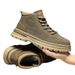 European Warm Series Autumn New British Style Mid-Top Martin Men's Casual Work Trendy Low-Top Ankle Boots Leather Shoes_vogvips.com