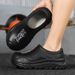 Men's Slip on Summer Sandals Easy Wear Beach Shoes Comfortable Waterproof Non-Slip Driving And Chef Suitable_vogvips.com
