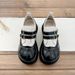 Shell Head Buckle Strap Thick Soled Small Leather For Women 2025 New Autumn Versatile British Casual Single Shoes_vogvips.com