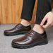 Men's Feet Casual Leather Upper Soft Leather Soft Sole Medium Dad Men's Shoes_vogvips.com