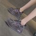 Small Thick-soled Retro Forrest Gump Shoes Women's Dad Shoes Heightening Casual Women's Shoes_vogvips.com