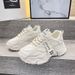 Low Cut And High Looks Dad For Children New Autumn Style Elegant Women's Versatile Thick Soled Sports Shoes_vogvips.com