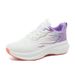 K2515 New Breathable Sneakers 2025 Spring And Summer Thick Soled Heightened Wear Resistant Gradient Color Casual College Sneakers_vogvips.com