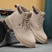 European Warm Series Martin Large Size Men's Autumn Winter High Top Thick Hiking Yellow Boots Soft Sole Casual Shoes_vogvips.com