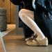 Lancui Version Women's Suede Round Toe Shallow Mouth Leopard Print Bowknot Hidden Wedge Mary Jane Ballet Shoes_vogvips.com
