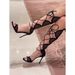 Women's Mesh Cross-strap 2026 New Model Stiletto High Heels Open-toe Roman Sandals_vogvips.com