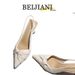 BEIJIANI 3299-5 Cross-border New Chinese Style Twisted Pointed Toe Stiletto High Heel Women's Single Strap Sandals_vogvips.com
