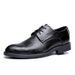TerraStride 2025 Spring Business Formal Leather British Style Trendy Men's Pointed Toe Lace-up Casual Shoes_vogvips.com