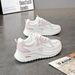 White Sneakers For Female Students Korean Style Board 2025 Spring And Autumn New Ultra-light Running Sports Shoes Q103-1_vogvips.com