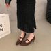 Niche Pointed Toe Leopard Print Mary Jane Shoes For Women 2025 New French Style Low Heel Suede Commuter Loafers_vogvips.com