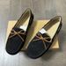 Dongguan Comfortable Bowknot Soft Sole Slip-On Loafers New Women's Single Genuine Leather Flat Shoes Factory_vogvips.com