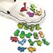 Cute Dinosaur Series Shoes Flower Shoe Buckle PVC Soft Glue Personality DIY Garden Shoe Accessories Accessories_vogvips.com