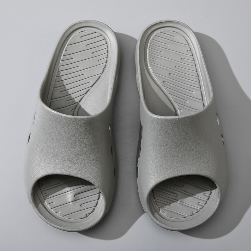 Large Bathroom, Home, Men's Non Slip Feet, Fat Wide, High-end Odorless EVA Soft Sole, Comfortable And Simple Slippers_vogvips.com