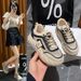 Women's Summer Style White Sneakers For Women - Breathable Mesh Slip-On Shoes (Lightweight & Comfortable, Casual Streetwear)_vogvips.com