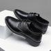 Premium Formal Oxford Shoes For Men – Waterproof PU Leather Business Dress Shoes With Classic Pointed Toe, Comfortable & Stylish For Office_vogvips.com