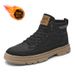 European Warm Series Autumn Winter Martin Fashion New British Style Leather Fleece-Lined Warm Short Sports Workwear Trendy Men's Boots_vogvips.com