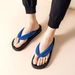 Japanese-style Soft Sole Geta Sandals, Unisex Flip-Flop, Flat Wooden Beach Slippers, Women Summer Casual Outdoor Clogs_vogvips.com