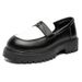 ShoeVault Leather Japanese Trend High Appearance Versatile Low-top Paris Big Toe Derby Autumn British Casual Men's Shoes_vogvips.com