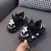 SHLIANG Children's Sneakers Mesh Breathable Girl Boy Sneakers Soft-soled Non-slip Running Shoes Kids Casual Shoes S070B_vogvips.com