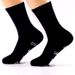 All-cotton mid-tube sports casual socks Creative socks sole letter glue floor socks_vogvips.com