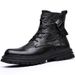 European Warm Series 2025 Winter New Genuine Leather High-top Martin Work Trendy Fleece-lined Warm Men's Boots Fashion_vogvips.com