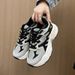 The New Dad Shoes Women Autumn Student Sports Running Shoes Casual Thick Bottom Height Increasing Shoes_vogvips.com