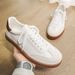 Niche Original Design German Training Shoes, Old Money Style, New Versatile White Shoes Couples, Soft And Comfortable_vogvips.com