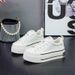 Internet Celebrity, Stature, Thick Sole, High Height, Small White Shoes, Spring And Autumn Season New_vogvips.com