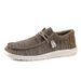 NIES DUDE Men's Breathable Knit Slip-On Loafers - Lightweight Casual Shoes With EVA Sole For Summer (Black Grey, Light Brown)_vogvips.com
