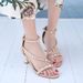 New Style Girls' Studded Open-toe Sandals With Pearls And Rivets, Student Fashion Sexy Internet Celebrity Cat-heel Thin_vogvips.com