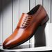 Large Size New Men's British Business Formal Leather Versatile Side Lace-up Casual Shoes_vogvips.com