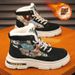 Men's Winter Fleece-Lined Martin Boots, Korean Version, Trendy And Versatile, Thick Sole, Extra Warm Cotton High-Top Wor_vogvips.com