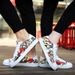 ShoeVault Men's Spring New Large Size Couple Trendy Youth Casual Sports Korean Style Graffiti Student Skate Shoes Women_vogvips.com