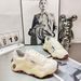 2025 New Zhao Lusi White Deer Collaboration Wave Board Unisex Couple Thick Sole Dad Shoes Bread_vogvips.com