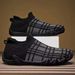 Foreign Trade Wholesale Summer Mesh Thin Shoes, Casual Soft-soled Sports Slip-on Breathable Men's Shoes_vogvips.com