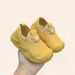 Children's Sports Spring And Summer, Baby Shoes, White Slip-On Casual For Ages 1-6, Breathable Mesh Running Shoes_vogvips.com