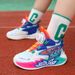 Children Sneaker Boy Basketball Shoes PU Leather Anti-slip Autumn Kids Casual Sports Sneaker Non-slip Running Tennis Shoes_vogvips.com