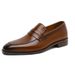 New Releases In December Handmade Men's Business First Layer Cowhide Slip-On Casual Leather Shoes Loafers Slip-Ons_vogvips.com