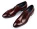 Spring Summer New Men's British Style Pointed Toe Business Formal Casual Leather European Brogue Lace-up Groom Shoes_vogvips.com