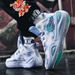 2024 Breathable New Men's And Women's High Top Basketball Shoes Rubber Soft Soled Athletes Casual Student Shoes Comforta_vogvips.com